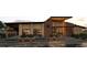 Stunning new construction of the community clubhouse with modern architectural design and ample windows at 16498 W 92Nd Pl, Arvada, CO 80007
