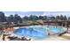 Resort-style community pool featuring cascading waterfalls and plenty of seating for relaxation in the sun at 16498 W 92Nd Pl, Arvada, CO 80007