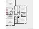 Upstairs floorplan featuring the primary suite, two additional bedrooms, and a laundry room at 16498 W 92Nd Pl, Arvada, CO 80007