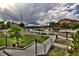 Beautiful park with walking paths, green spaces, and modern architectural structures at 3321 Navajo St, Denver, CO 80211