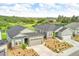 Aerial view of home and surrounding landscape with other neighborhood homes at 4418 Soapberry Pl, Castle Rock, CO 80108