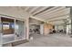 Unfinished basement with sliding doors for easy access to the backyard at 4418 Soapberry Pl, Castle Rock, CO 80108