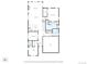 Floor plan of home showing layout with bedrooms, kitchen, and living spaces at 4418 Soapberry Pl, Castle Rock, CO 80108