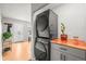 Convenient laundry area featuring modern washer and dryer set at 770 S Youngfield, Lakewood, CO 80228