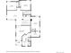 Detailed second floor plan showing layout of the house including bedrooms, bathrooms and loft at 913 Alkire Ct, Golden, CO 80401