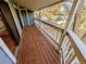 Spacious wooden balcony with ample room for relaxing and enjoying the outdoors at 8600 E Alameda Ave # 17-203, Denver, CO 80247
