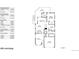 First floorplan including primary bedroom, kitchen, living room, and garage at 1229 Berganot Trl, Castle Pines, CO 80108