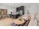 Stylish living area with contemporary decor, open kitchen, and comfortable seating at 1256 Yates St, Denver, CO 80204