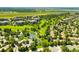 A picturesque aerial shot of the community's lush landscape, dotted with residential buildings and green spaces at 14300 E Marina Dr # 306, Aurora, CO 80014