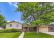 Charming single-Gathering home featuring mature trees, a well-maintained lawn, and a classic brick and siding exterior at 3724 S Poplar St, Denver, CO 80237