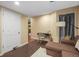 A sitting room with a desk space with closet and curtains at 2602 E 145Th Ave, Thornton, CO 80602