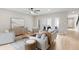 Cozy living room showcases a comfortable seating area, hardwood floors and neutral tones at 4505 S Yosemite St # 362, Denver, CO 80237