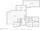 Floor plan of the basement showing Gathering room and unfinished spaces at 14545 Lipan St, Westminster, CO 80023