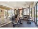 Home gym with state-of-the-art equipment and sauna at 14545 Lipan St, Westminster, CO 80023