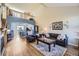 Open living room with vaulted ceilings and views of the kitchen and second-floor loft at 3751 W 136Th Ave # P3, Broomfield, CO 80023
