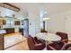 The dining area is conveniently located between the living room and kitchen at 7950 Maria St, Westminster, CO 80030