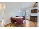 Cozy dining room featuring hardwood floors and a round table with seating for four at 7950 Maria St, Westminster, CO 80030