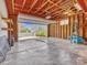 Spacious two-car garage with open door, ample storage and natural light throughout at 2675 S Carson Way, Aurora, CO 80014