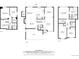 3-floor home plan, showing all levels at 8172 S York Ct, Centennial, CO 80122