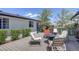 Backyard deck featuring a seating area with comfortable chairs, perfect for outdoor gatherings at 1428 S County Road 23E, Berthoud, CO 80513