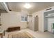 The unfurnished basement includes a safe and storage and has an exterior door leading outside at 1428 S County Road 23E, Berthoud, CO 80513