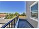 Relax on this balcony and enjoy the views of the city and open space at 1270 Winona Ct, Denver, CO 80204