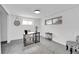 Basement office with neutral walls, carpet, desk and window at 4642 Everett Ct, Wheat Ridge, CO 80033