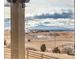 Scenic mountain view from backyard at 2543 Eastview Dr, Castle Rock, CO 80104