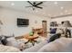 Spacious living room featuring an open floor plan and modern decor at 11294 Bella Vita Dr, Broomfield, CO 80020