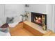 Charming fireplace with stylish decor and inviting seating area at 1050 S Monaco Pkwy # 68, Denver, CO 80224