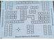 Community map of the townhomes with building locations, numbers, and street names at 1050 S Monaco Pkwy # 68, Denver, CO 80224