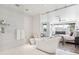 Modern bathroom with freestanding tub and shower at 3048 Stout St, Denver, CO 80205