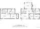 Comparative floor plans of the home's lower and upper levels, clearly outlining room layouts and dimensions at 9790 E 5Th Ave, Aurora, CO 80010