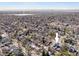 A tranquil neighborhood featuring an overview of the Sloan Lake & Recreation Area at 3504 Newton St, Denver, CO 80211