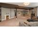 Large living room featuring open floor plan, recessed lighting, and cozy sectional sofa at 171 October Pl, Castle Rock, CO 80104
