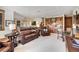 Open living area with a wet bar, pool table, comfortable furniture, and easy access to the rest of the home at 805 Highfield Trl, Breckenridge, CO 80424