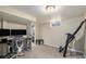Basement featuring computer, work out equipment and bright neutral colors at 7960 Estes Ct, Arvada, CO 80005
