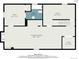 Below ground floor plan featuring recreation room, bath, rooms and utility at 7960 Estes Ct, Arvada, CO 80005