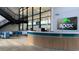 Lobby featuring reception area, lounge seating, and a staircase, providing an inviting space at 7960 Estes Ct, Arvada, CO 80005