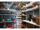 Walk-in pantry with ample shelving and storage space for kitchen essentials at 1411 Wynkoop St # 804, Denver, CO 80202