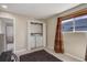 Convenient in-unit laundry closet featuring a washer and dryer, offering efficiency and space-saving design at 5546 S Quemoy Cir, Aurora, CO 80015