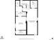 Basement layout featuring a bedroom, recreation room and a walk-in closet at 4344 Wyandot St, Denver, CO 80211