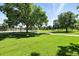 A beautiful park with lush green grass and mature trees creating a serene and inviting outdoor recreation space at 1380 Holly E Dr, Broomfield, CO 80020