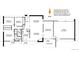 Detailed floor plan showing the layout of the home with labeled rooms and dimensions at 3650 Chimayo Rd, Littleton, CO 80123