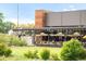 Trendy restaurant with outdoor patio and misting system, creating a refreshing and inviting atmosphere for patrons at 1185 Glencoe St, Denver, CO 80220