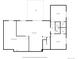 Lower level floor plan, showing Gathering room and bedrooms at 10205 Inspiration Dr, Parker, CO 80138