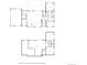 Detailed floor plan showcasing the layout of the house, including the garage, kitchen, and bedrooms at 10205 Inspiration Dr, Parker, CO 80138