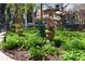 Lush garden featuring vibrant flower pots and diverse plants that enhance the property's curb appeal with natural beauty at 1022 N Pearl St # 101, Denver, CO 80203