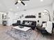Stylish living room with a skyline painting, plush seating, and a cozy rug for relaxation at 800 N Pearl St # 1203, Denver, CO 80203