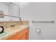 Cozy bathroom with a unique sink and neutral color scheme providing a relaxing atmosphere at 15065 Huron St, Broomfield, CO 80023